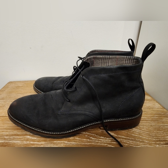 Men's Cole Haan Berkshire Lug Chukka Boots size 11 Waxy Black-Truffle pre-owned - Picture 8 of 12